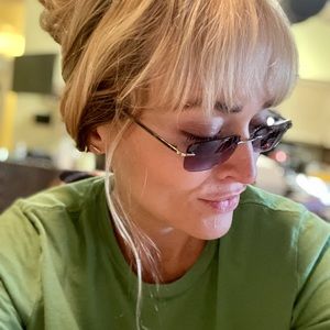 Burberry Purple Tinted Sunglasses